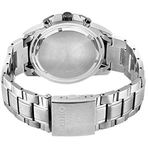 Seiko SSC147P1 Men’s Solar Power Silver/Black Chronograph Watch
