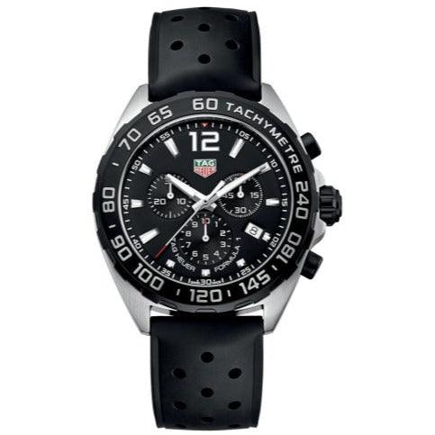 Tag Heuer Men's Watch Formula 1 Chronograph Leather CAZ1010.FT8024 - Watches & Crystals