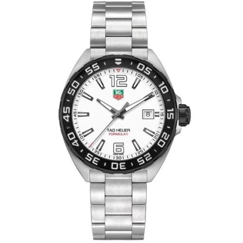 TAG Heuer Formula 1 Men’s Silver / White Watch WAZ1111.BA0875 - Watches