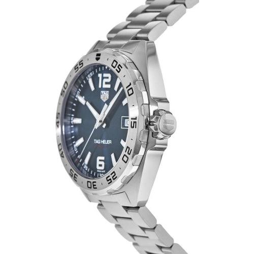 Tag Heuer Formula 1 Men’s Silver/Blue Swiss Quartz 41mm Watch WAZ1118.BA0875 - Watches