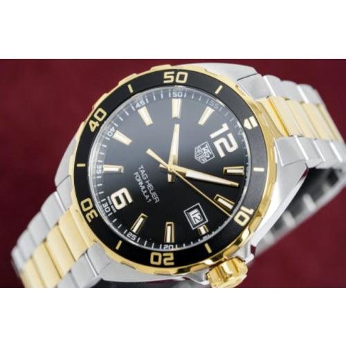 TAG Heuer Formula 1 Men’s Two-Tone / Black Dial Watch WAZ1121.BB0879 - Watches