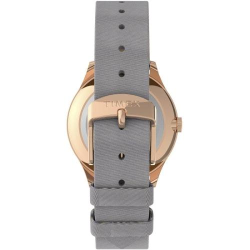 Timex Celestial Opulence Ladies Grey Leather Watch - Watches