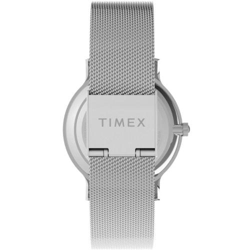 Timex Transcend Ladies Silver Mesh Watch TW2U98100 - Watches
