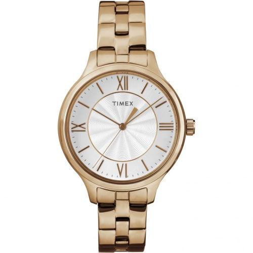 Timex Trend Ladies Gold / Silver Watch TW2R28000 - Watches