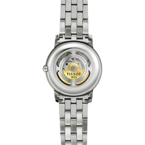 Tissot Ballade III Men’s Silver/Gold Automatic Swiss Watch T97248331 - WATCHES
