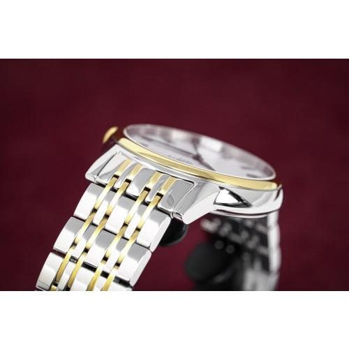 Tissot Carson Men's Quartz Watch Two Tone Roman Numerals - Watches & Crystals