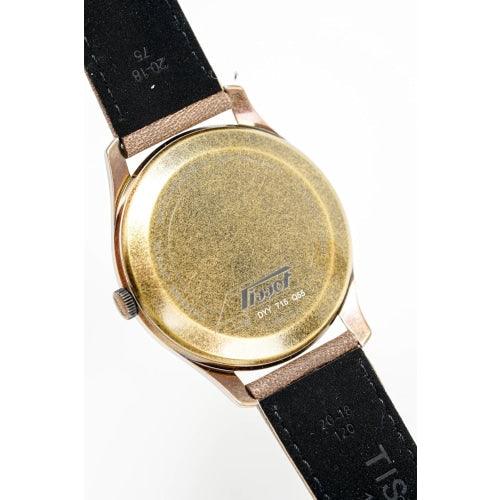 Tissot Heritage Visodate Men s Bronze Leather Watch T1184103605700