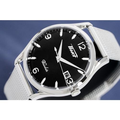 Tissot Heritage Visodate Men s Silver Mesh Watch T1184101105700
