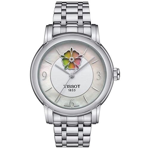 Tissot Lady Heart Flower Powermatic 80 Silver Swiss Watch T0502071111705 - Watches