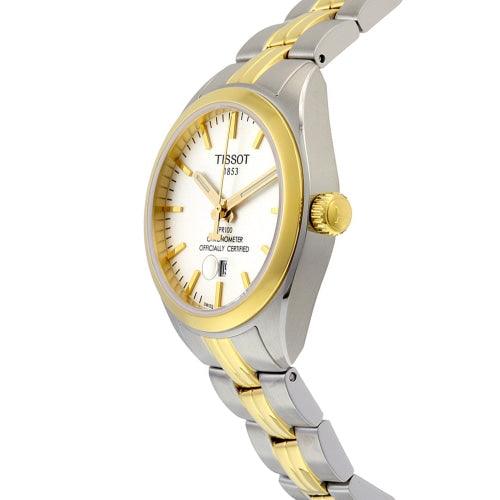 Tissot Classic PR100 Ladies Two-tone Swiss Watch T1012512203100