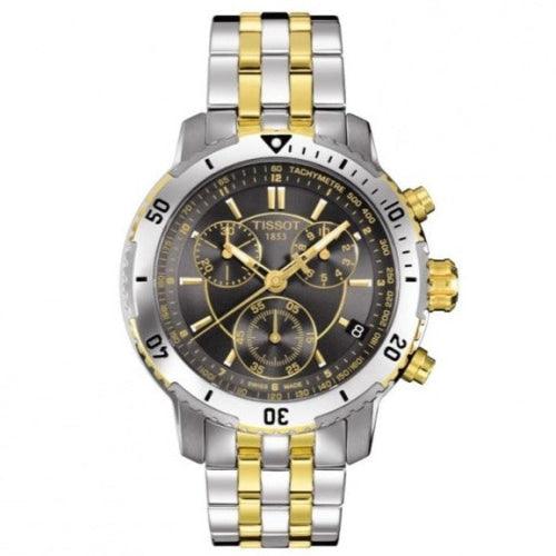 Tissot PRS200 Men’s Two-Tone Chronograph Watch T067.417.22.051.00 - Watches
