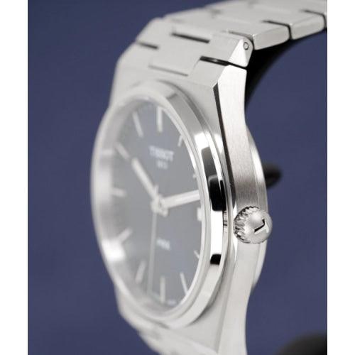 Tissot PRX Men’s Blue Dial Watch T1374101104100 - Watches