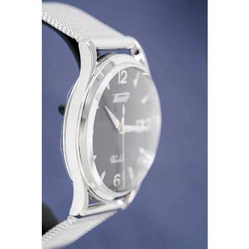 Tissot PRX Men’s Silver / Black Dial Watch T1374101105100 - Watches