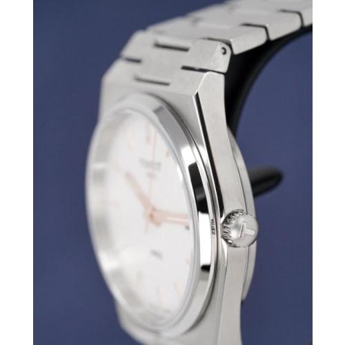 Tissot PRX Men’s White Dial Watch T1374101103100 - Watches