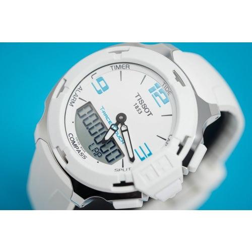 Tissot T-Race Touch Men's Quartz Watch White - Watches & Crystals
