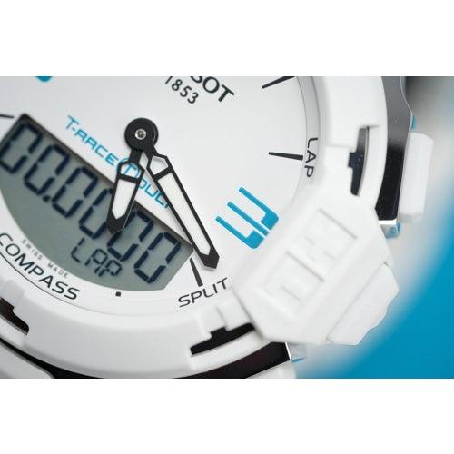 Tissot T-Race Touch Men's Quartz Watch White - Watches & Crystals