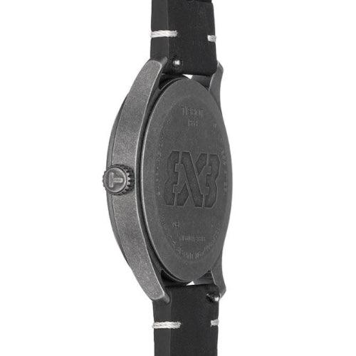 Tissot XL 3x3 Men’s Basketball Black Interchangeable Leather Strap Swiss Watch T1164103606700 - WATCHES