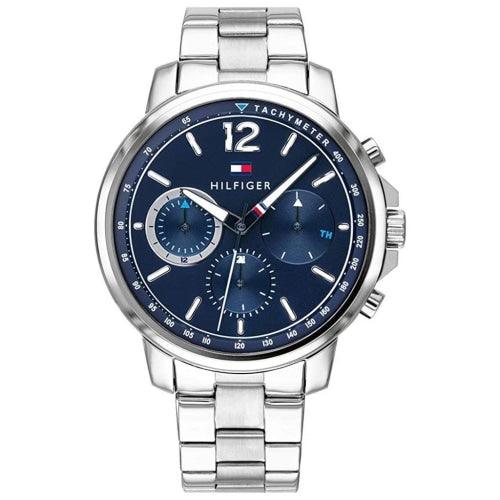 Tommy Hilfiger Men's Watch Chronograph Blue 1791534 - Watches & Crystals