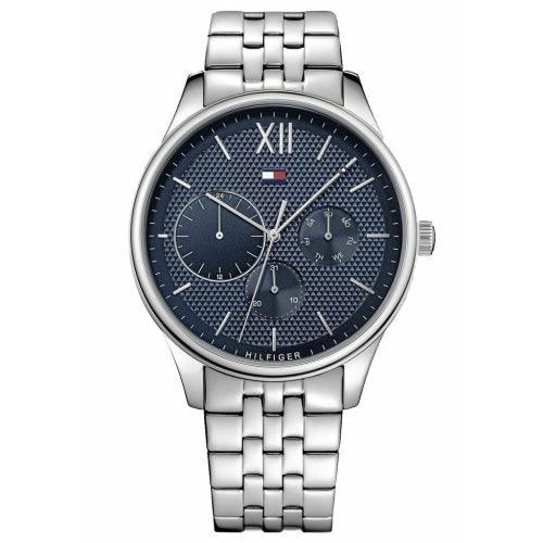 Tommy Hilfiger Men's Watch Damon Day Date Blue 1791416 - Watches & Crystals