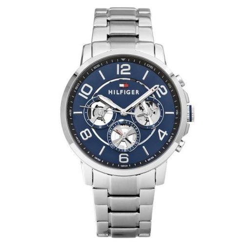 Tommy Hilfiger Men's Watch Chronograph Keagan Blue 1791293 - Watches & Crystals