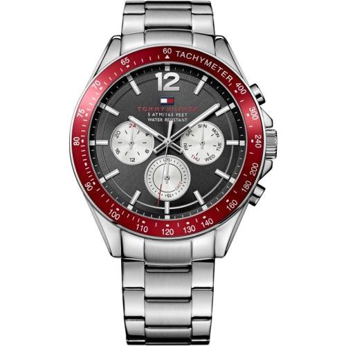 Tommy Hilfiger Men's Watch Chronograph Luke Grey 1791122 - Watches & Crystals