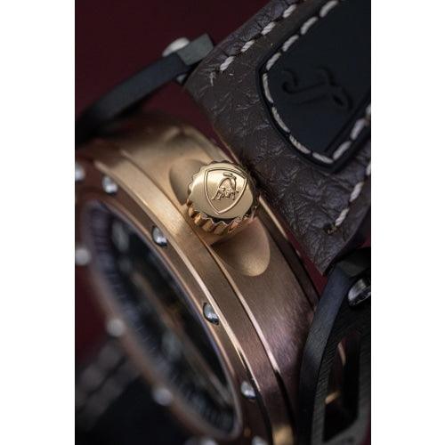 Tonino Lamborghini Cuscinetto R IP Rose Gold - Watches & Crystals