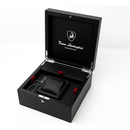 Tonino Lamborghini GT1 Chronograph Watch Date Black - Watches