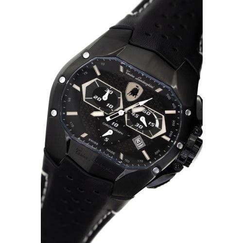 Tonino Lamborghini GT1 Chronograph Watch Date Black - Watches