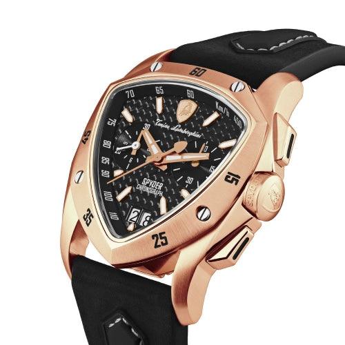 Tonino Lamborghini Spyder Men’s Rose Gold Chronograph Watch TLF-A13-8 - Watches