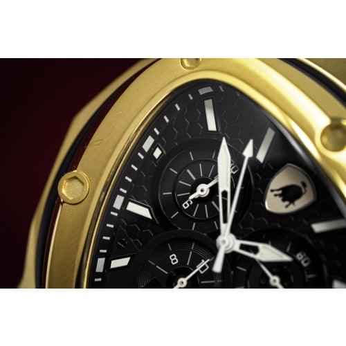 Tonino Lamborghini Spyder X Chronograph Date Gold - Watches & Crystals