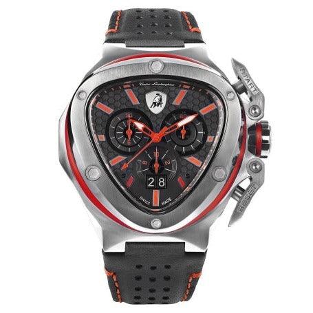 Tonino Lamborghini Spyder X Chronograph Date Steel Red - Watches & Crystals