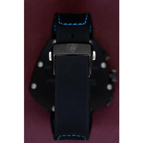 Tonino Lamborghini Spyderleggero Chronograph Day Date Blue - Watches & Crystals
