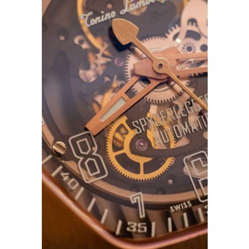 Tonino Lamborghini Spyderleggero Skeleton IP Rose Gold - Watches & Crystals