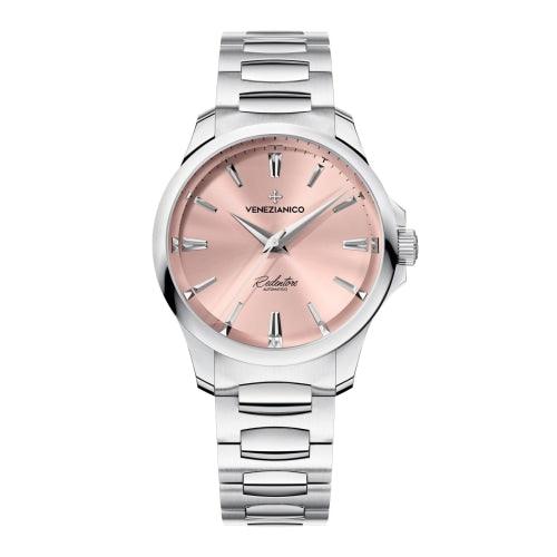 Venezianico Automatic Watch Redentore 36 Pink Steel 1121503C - Watches & Crystals