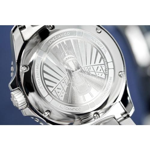 Venezianico Automatic Watch Nereide Canova Bracelet Black 3321504C - Watches & Crystals