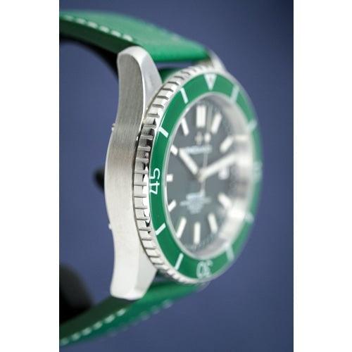 Venezianico Automatic Watch Nereide Green Leather 3321501 - Watches & Crystals