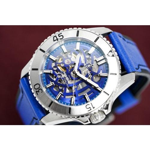 Venezianico Automatic Watch Nereide UltraLeggero Skeleton Blue 3921502 - Watches & Crystals