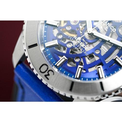 Venezianico Automatic Watch Nereide UltraLeggero Skeleton Blue 3921502 - Watches & Crystals