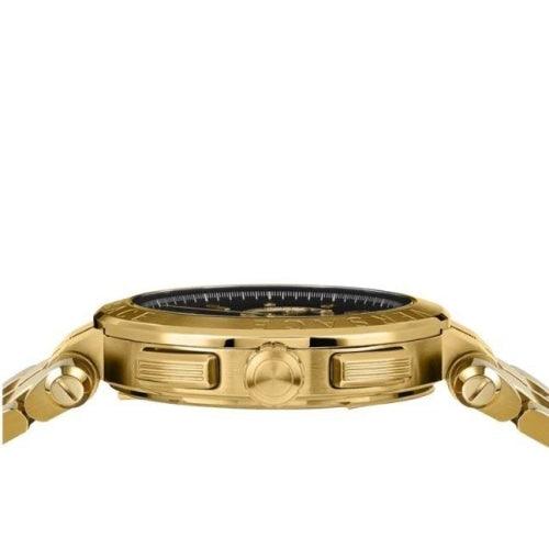 Versace VE1D01721 Men’s Aion Gold/Black Chronograph 45mm Swiss Watch - Watches