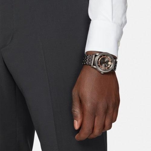 Versace Code Men’s Gunmetal 41mm Watch VEPO00520 - Watches