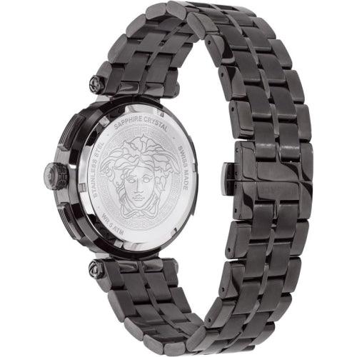 Versace Greca Chrono Men’s Black 45mm Watch VEPM00620 - Watches