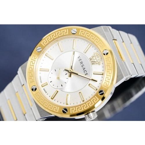 Versace Greca Logo Men’s Two-Tone Watch VEVI00320 - Watches