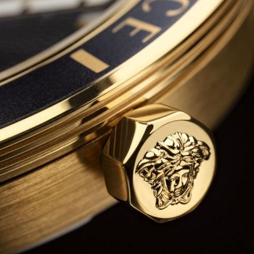Versace Greca Sport Men’s Gold 43mm Watch VEZ300721 - Watches