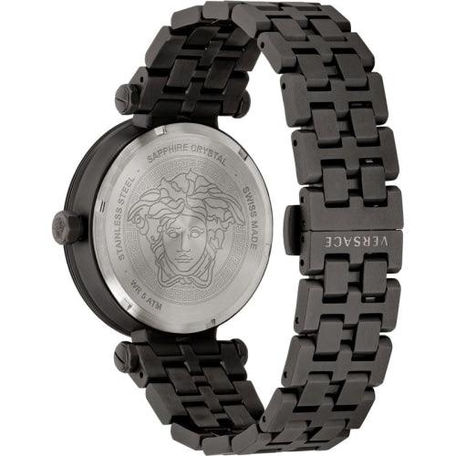 Versace Greca Sport Men’s Gunmetal 43mm Watch VEZ300621 - Watches