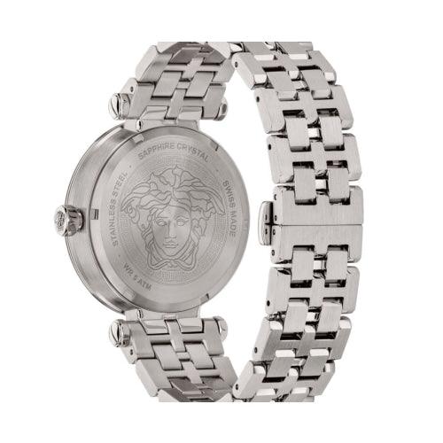 Versace Greca Sport Men’s Silver 43mm Watch VEZ300321 - Watches