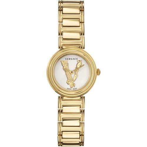 Versace Ladies Mini Virtus Multi-strap 28mm Swiss Watch - Watches