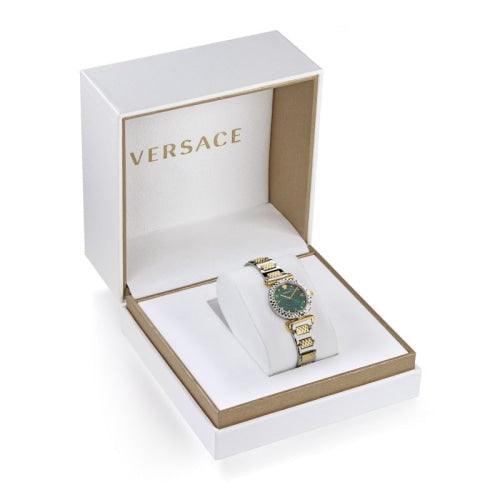 Versace Mini Vanity Green Dial 27mm Watch VEAA01320 - Watches