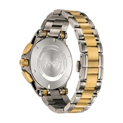 Versace VERB00418 Men’s Sport Tech Two-tone Chronograph Swiss Watch - Watches