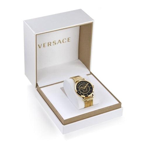 Versace V-Icon Men’s Gold 40mm Watch VEJ400521 - Watches