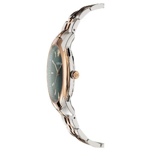 Versace V-Urban Men’s Two-Tone / Green Dial Watch VELQ00619 - Watches